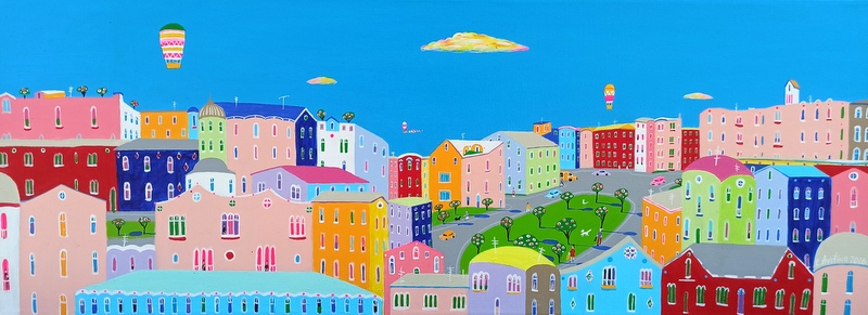 A Beautiful Day - Acrylic Painting
