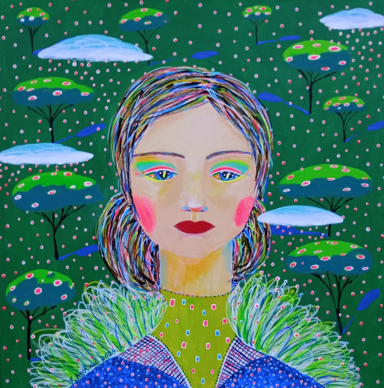 Echoes Of The Earth - Acrylic Painting