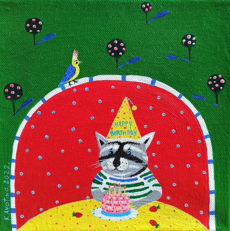 Make A Wish - Acrylic Painting