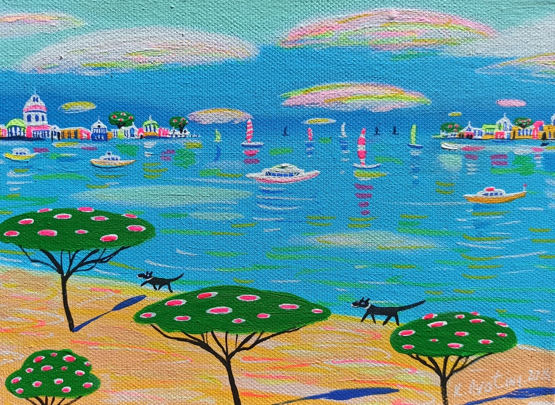 Melodies Of The Sea - Acrylic Painting