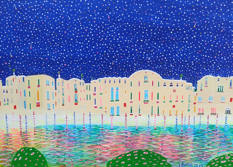 The Perfect View - Acrylic Painting