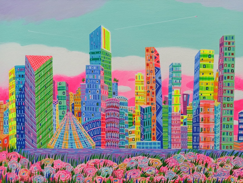 There Are Many Reasons To Love - Acrylic Painting