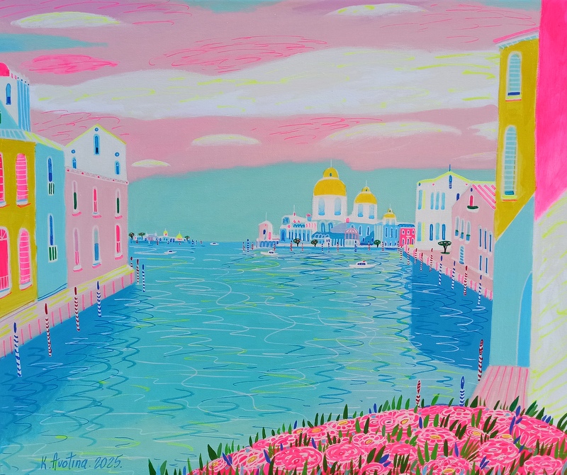 Venice Stole My Heart - Acrylic Painting