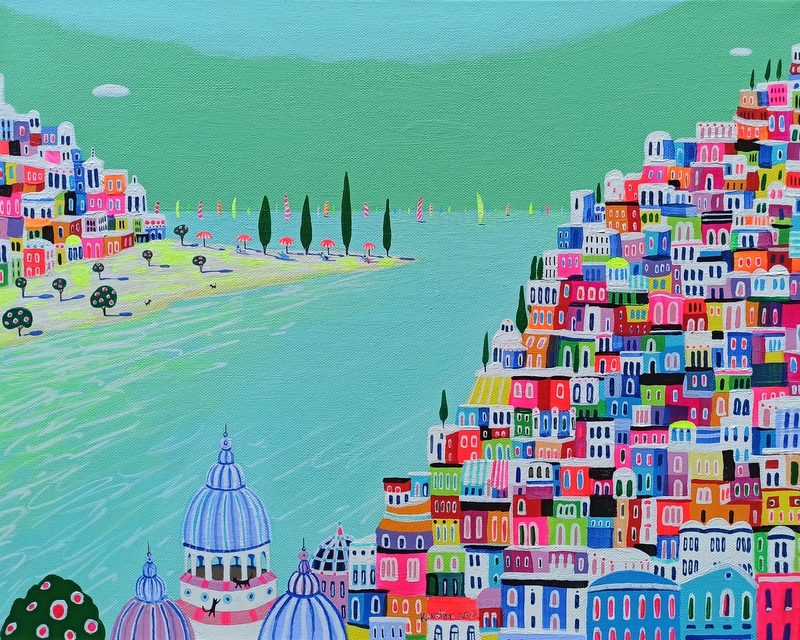 Would You Like To Be There, Now? - Acrylic  Painting