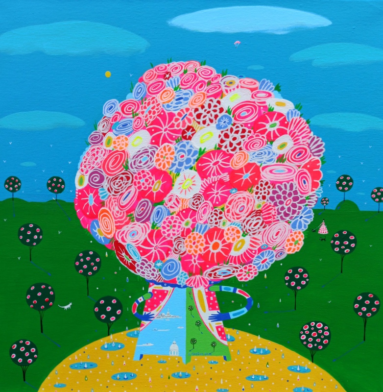 Your Majesty, Rise! - Acrylic Painting